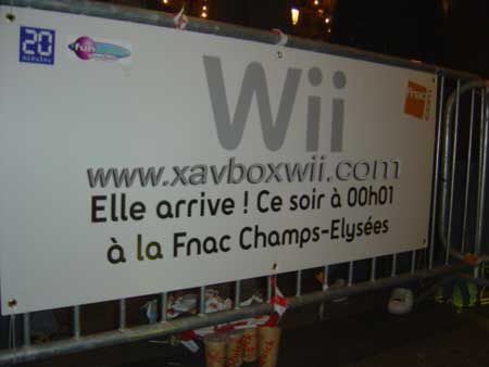 Wii fnac Champs Elyses